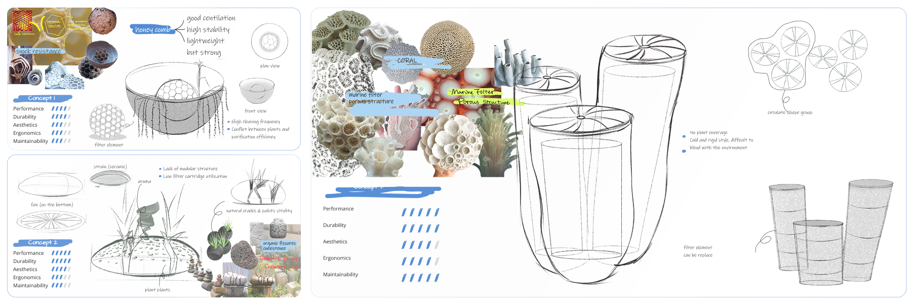 Coralline potential solutions exploration